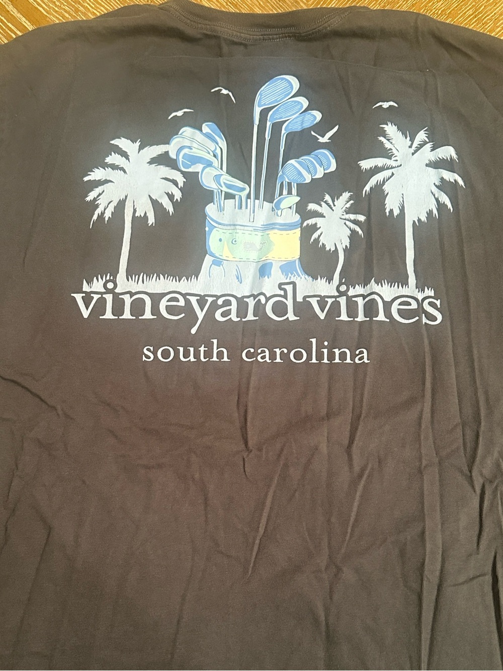 Navy Blue Vineyard Vines South Carolina Tee